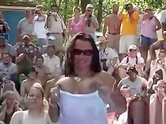 Insatiable Harlots Acquire Undressed In Public