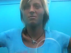 Spy Web Camera Shows Non-Professional, Beach, Russian Scene, See It