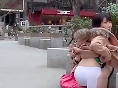 Oriental Girls Show Pants