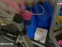 MyDirtyHobby - Legal Age Teenager rubbing her love tunnel on her bike!