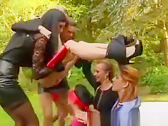 Outdoor Lesbo Pissers