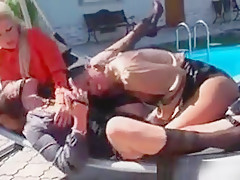 3 Sexy Lesbo Whores Finger Fucking