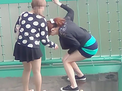 Oriental Ladies Make Water Outside