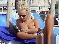 Voyeur am FKK Strand Mallorca