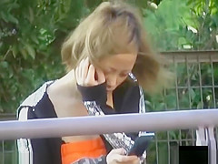 Tback pants stuck into their hot asses