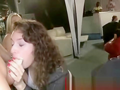 Cfnm devouring babes engulfing 10-Pounder