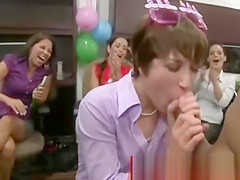 CFNM wild party with sexually excited hotties