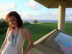 Emma Evins in Virtual Vacation Video - AtkGirlfriends