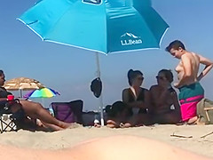 Valuable reaction of hotties to a lad cumming with no hands