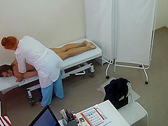 woman massage room