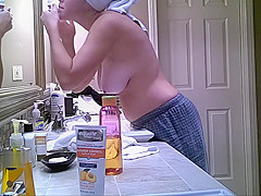 Large Milk Sacks Brushing Teeth