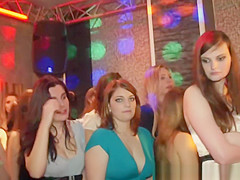 Real euro non-professional giving brain in public at the club