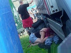 Czech Snooper - Public Sex During Concert
