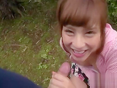 Delightful oriental in upskirt acquires uncouth jamming