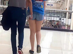 Bubble Ass 18yo Jean Shorts - Beaver Love!