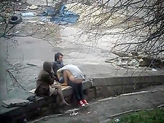 Public sex enjoyment