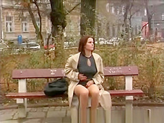 sexy sweetheart pissing in public