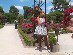 Dark Brown sub disgraced in public park