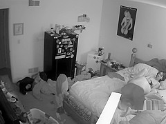 Sexy Pair fucking in Bedroom HACKING WEBCAM