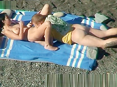 Russian Youthful Pair Fuck At Stripped Beach Hidden Camera